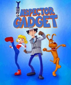 Inspector Gadget Paint By Number