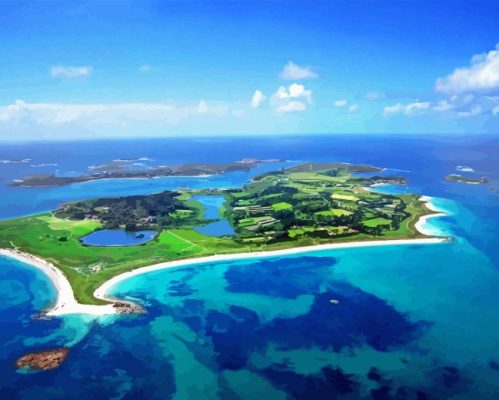 Island Of Scilly Paint By Number