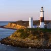 Lighthouse Point Of Montauk Paint By Number
