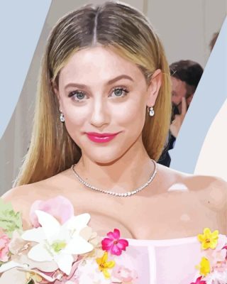 Lili Reinhart Actress Paint By Number