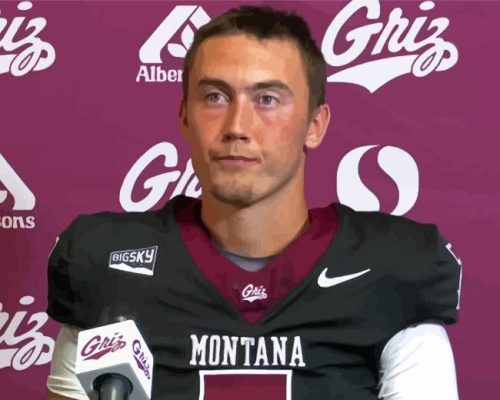 Sam Vidlak Montana Grizzlies Paint By Numbers