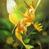 Small Fairy Dragon Paint By Numbers