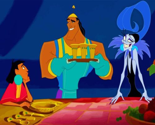 The Emperors New Groove Paint By Numbers