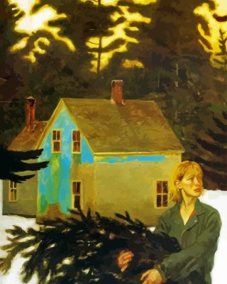 Black Spruce Jamie Wyeth Paint By Numbers