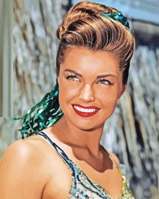 Esther Williams Paint By Numbers