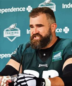 Jason Kelce Paint By Number