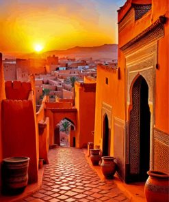 Kasbah Morocco Paint By Number