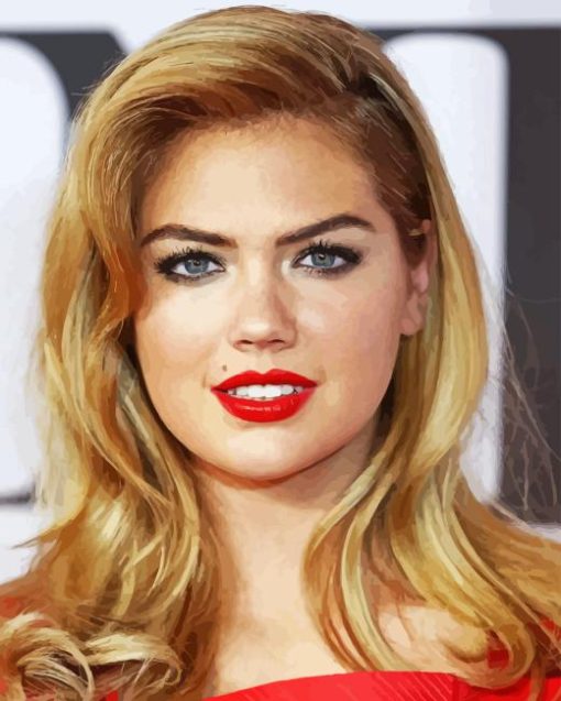 Kate Upton Paint By Numbers