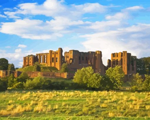 Kenilworth Castle Paint By Numbers