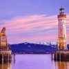 Lindau Lighthouse Paint By Number