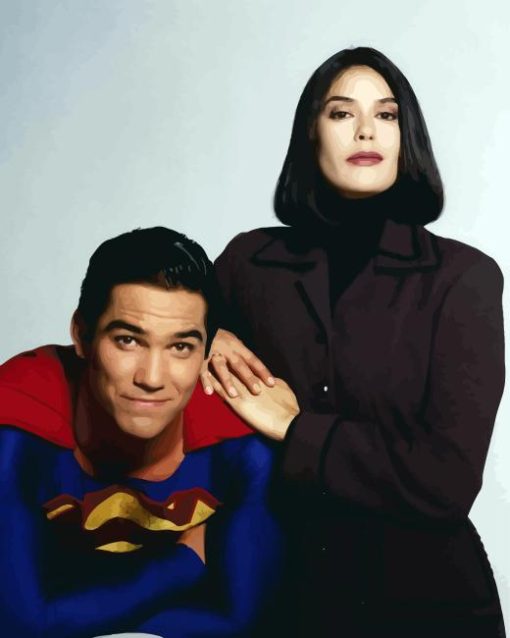 Lois And Clark Paint By Numbers