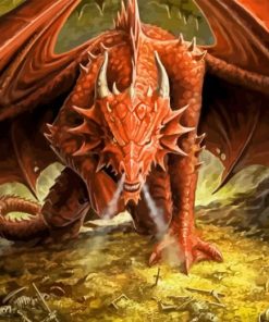 Lord Of The Rings Smaug Paint By Numbers