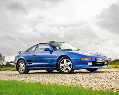 MR2 Car Paint By Number