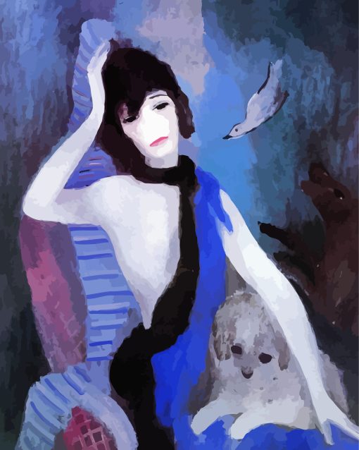 Mademoiselle Chanel By Laurencin Paint By Number