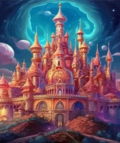 Magical Castle Paint By Number