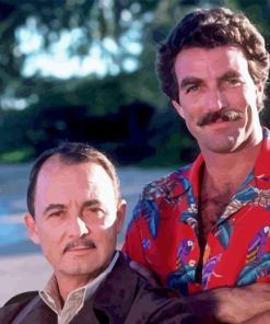 Magnum Pi Paint By Number