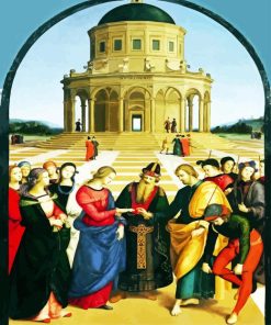 Marriage Of The Virgin Paint By Number