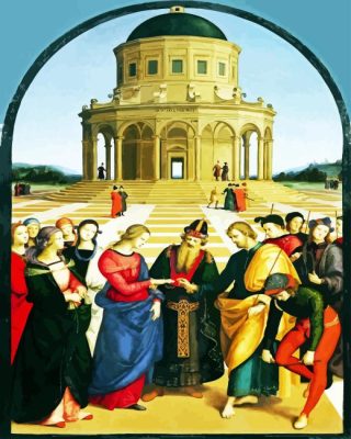 Marriage Of The Virgin Paint By Number