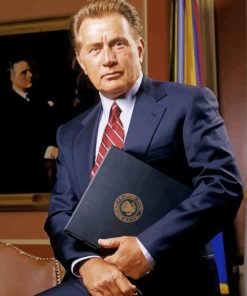 Martin Sheen In The West Wing Paint By Numbers