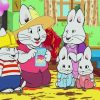 Max And Ruby Cartoon Paint By Numbers