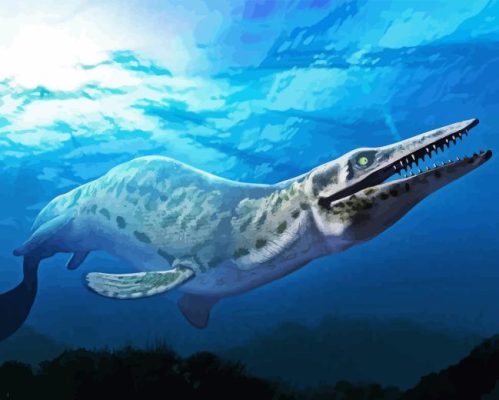 Mosasaurs Paint By Number