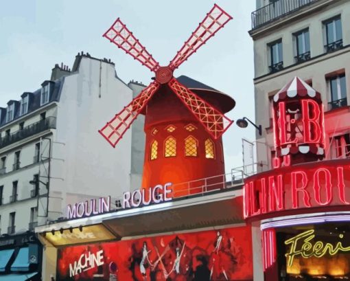 Moulin Rouge Paint By Numbers
