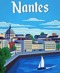 Nantes Poster Paint By Number
