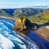 New Zealand Piha Sea Paint By Number