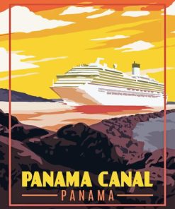 Panama Canal Paint By Numbers