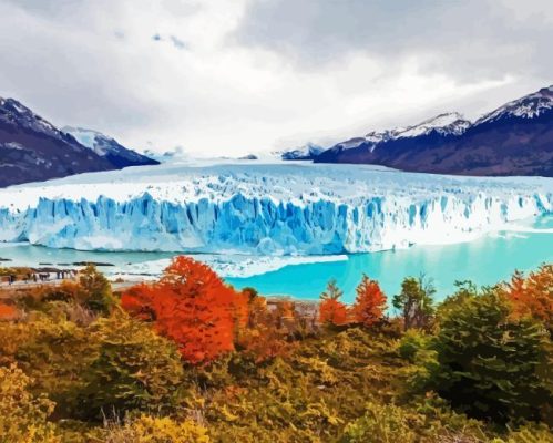 Perito Moreno Paint By Numbers