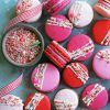 Pink Macarons Paint By Number