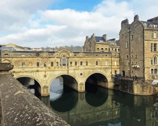 Pulteney Bridge Paint By Numbers