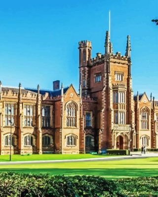 Queens University Belfast Paint By Number