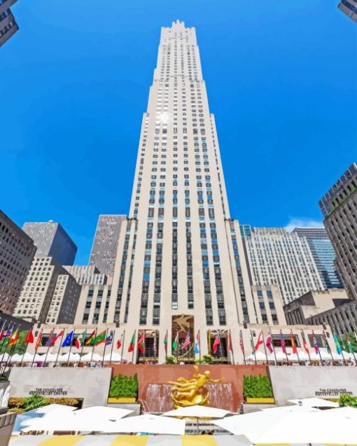 Rockefeller Centre Paint By Number