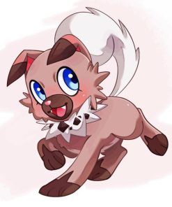 Rockruff Paint By Number
