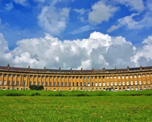 Royal Crescent Paint By Numbers