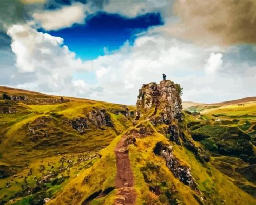 Scotland Fairy Glen Paint By Number