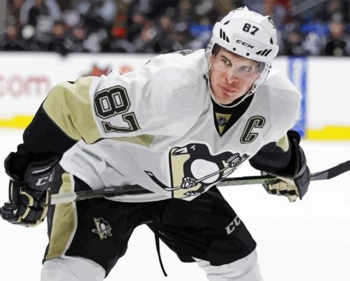 Sidney Crosby Paint By Numbers