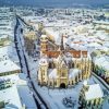 Snowy Kosice Paint By Number