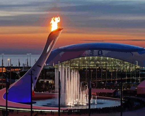 Sochi Olympic Park Paint By Number