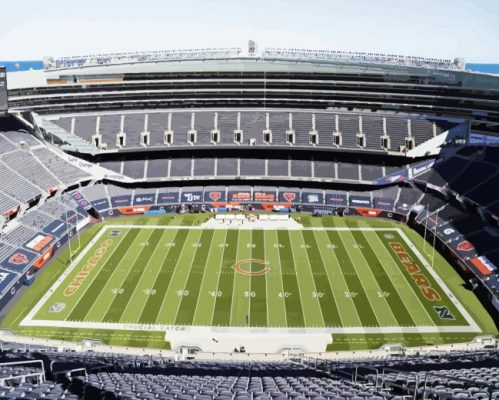 Soldier Field Paint By Number