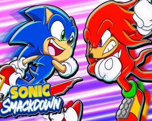 Sonic And Knuckles Paint By Number