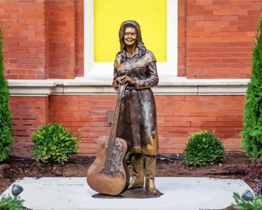 Statue Of Loretta Paint By Number
