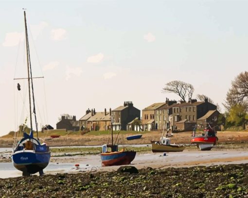Sunderland Point Village Paint By Number