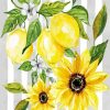 Sunflowers And Lemons Paint By Number