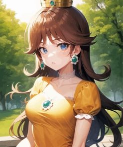 Super Mario Princess Daisy Paint By Number