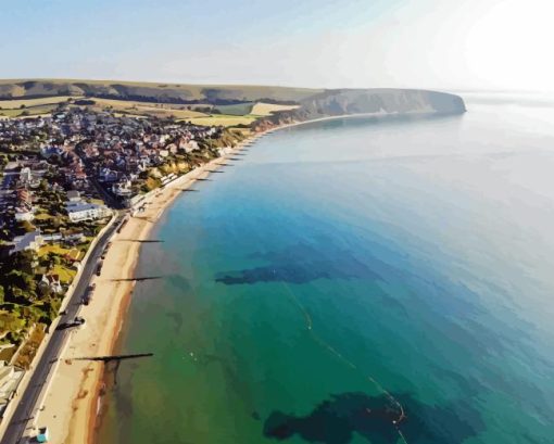 Swanage Bay Paint By Numbers