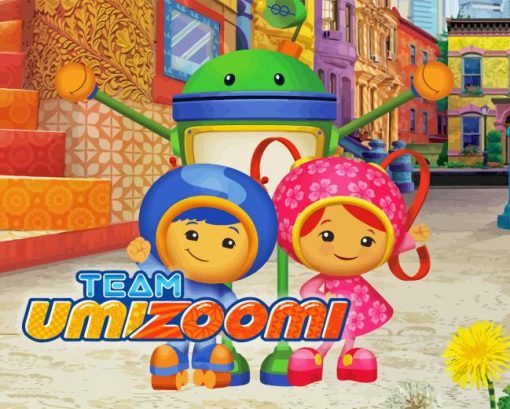 Team Umizoomi Paint By Numbers