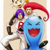 Team Rocket Pokemon Paint By Number