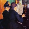 The Piano Lesson Caillebotte Paint By Number